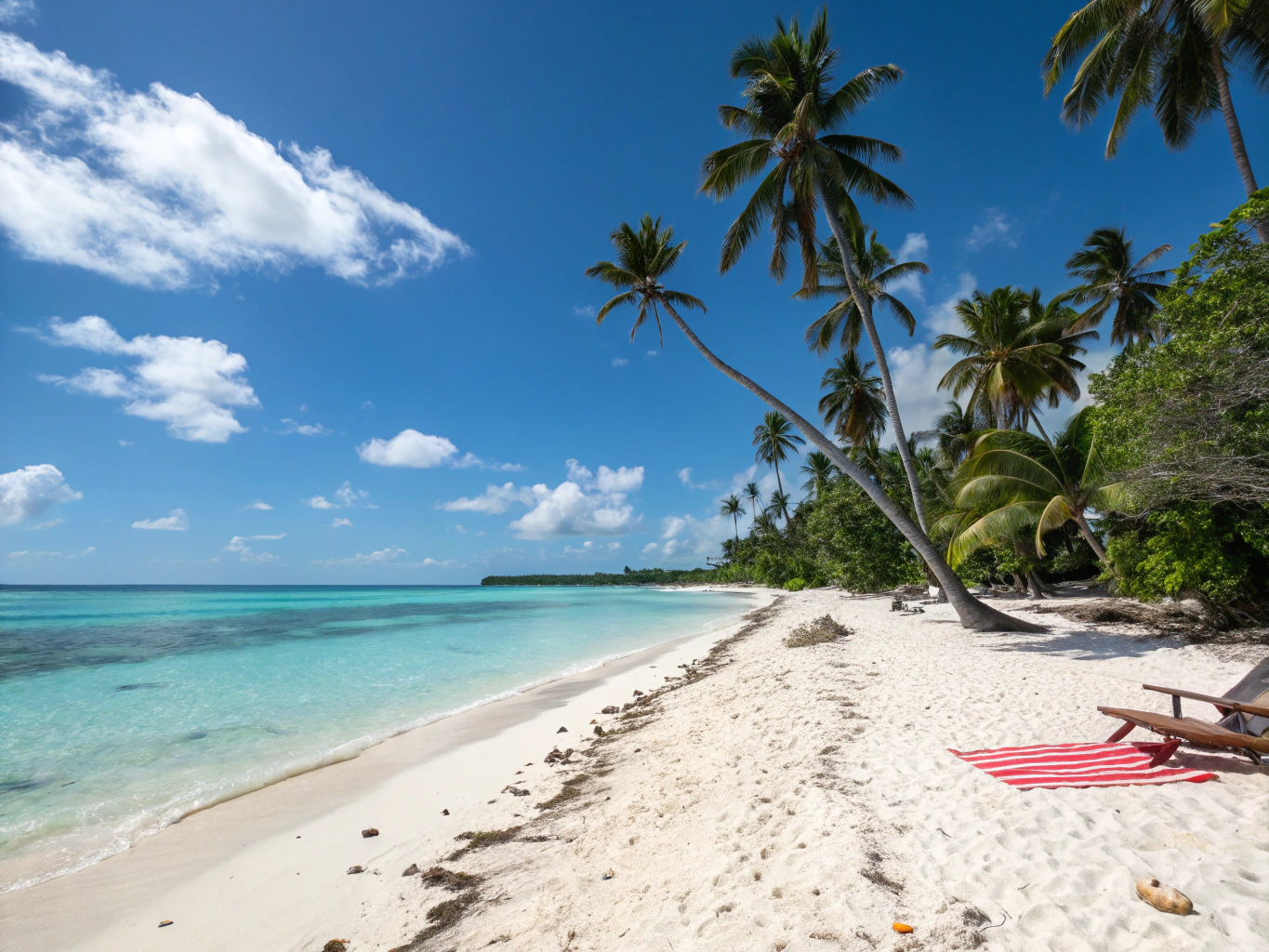 Dominican Republic scenic landscape and coastal infrastructure