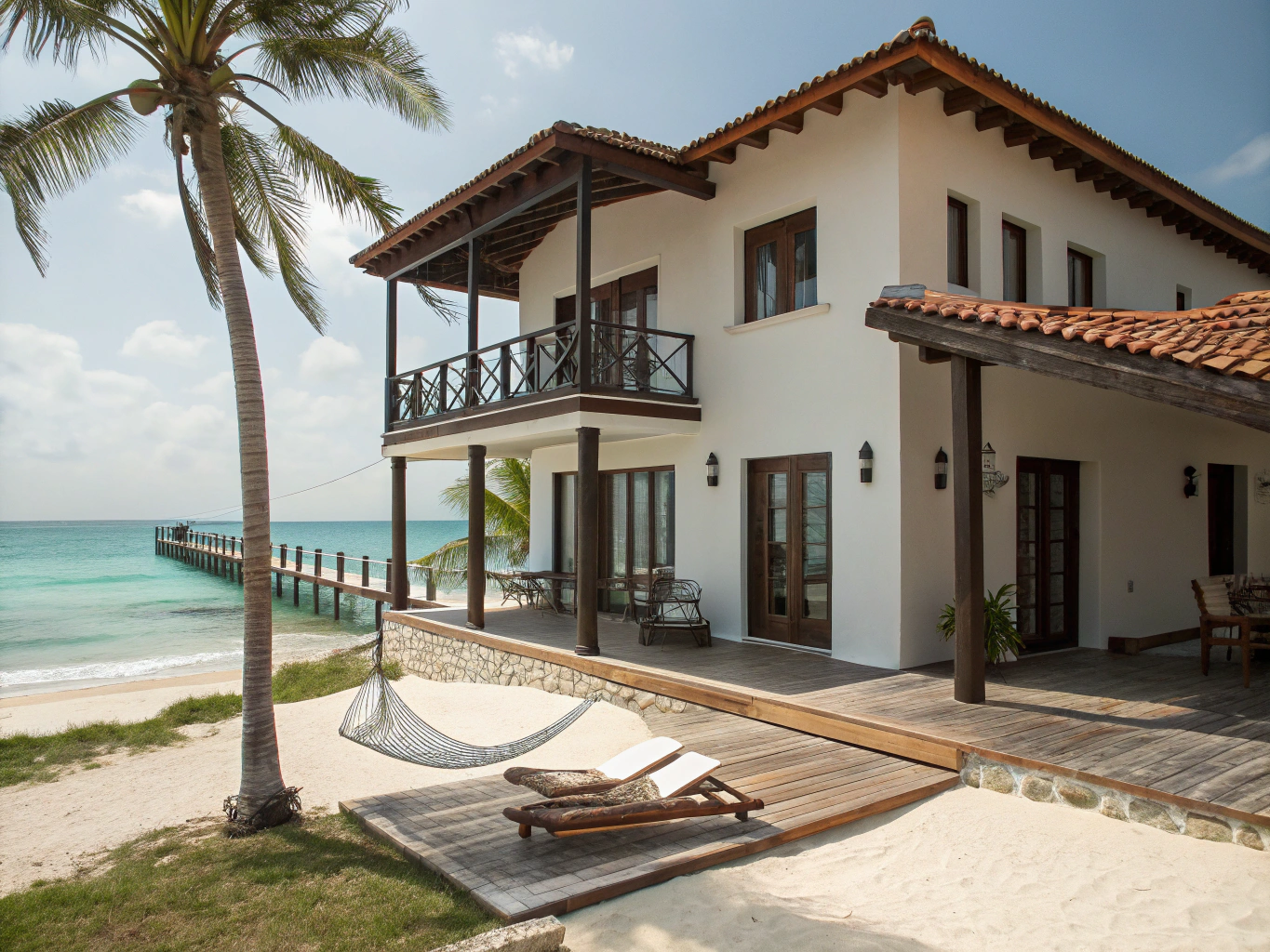 Punta Cana coastline with turquoise waters and white sand beach