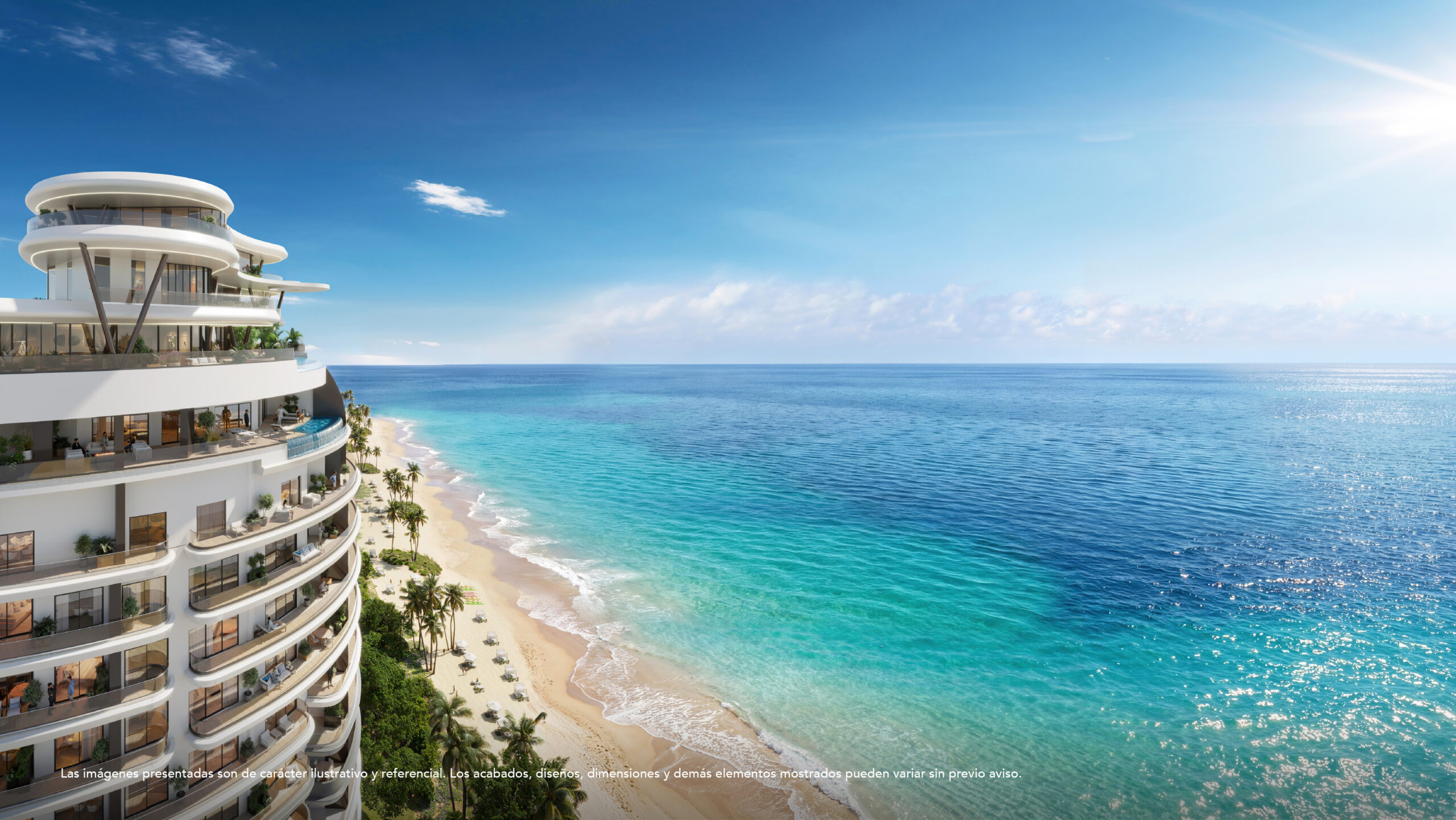 Modern luxury oceanfront residence in Juan Dolio with private infinity pool