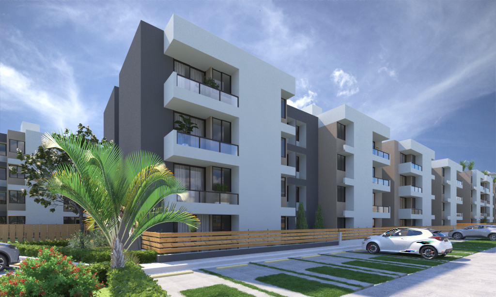 Sleek architectural modern villa in Vista Cana master development