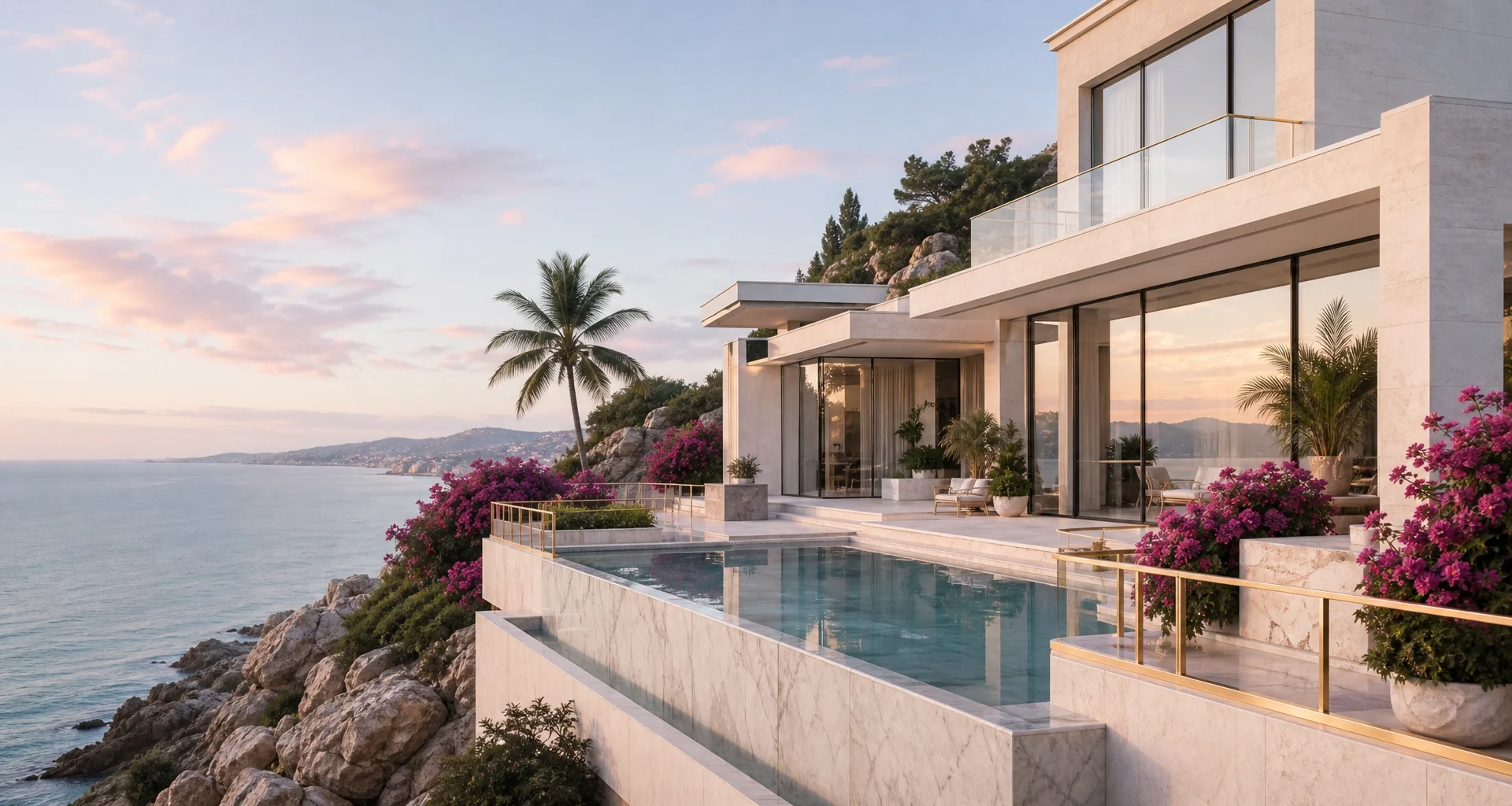 Luxury private villa with ocean view in Cap Cana